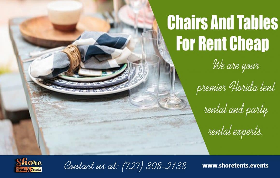 Table And Chair Rentals Prices