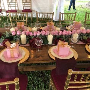 Table and Chair Rentals in Tampa – What You Should Know