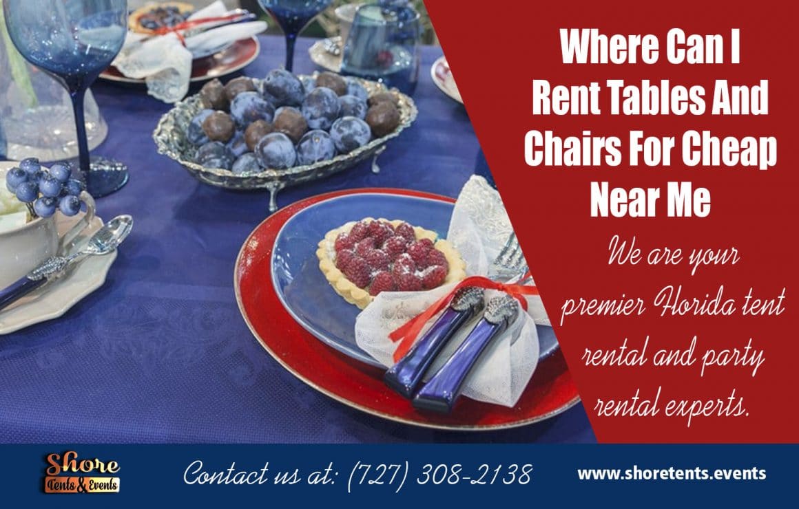 Rent Tables And Chairs Cheap Near Clearwater